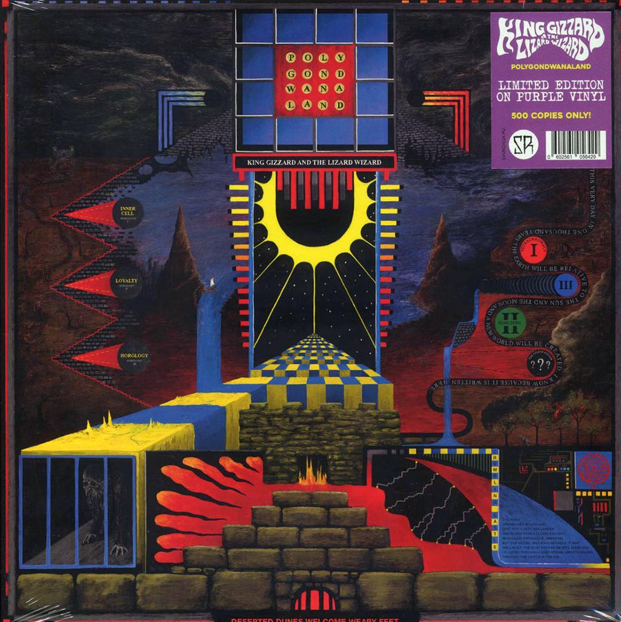 King Gizzard & The Lizard Wizard - Polygondwanaland (ltd. 500 copies made) (purple vinyl) -- LP