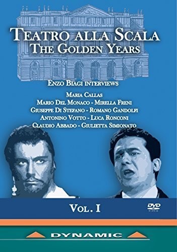 Teatro Alla Scala The Golden Years 1 -- Monaco / Freni / Stefano / Gandolfi / Votto, DVD