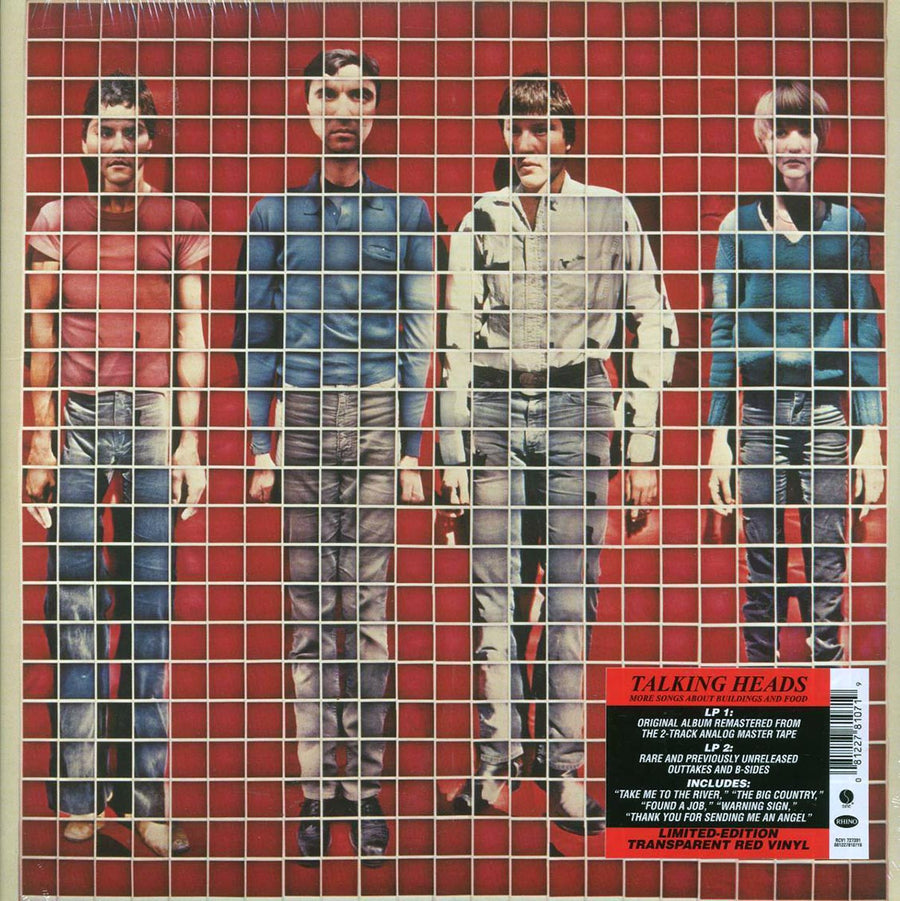 Talking Heads - More Songs About Buildings And Food (With Bonus Album) (ltd. ed.) (2xLP) (translucent red vinyl) -- LP