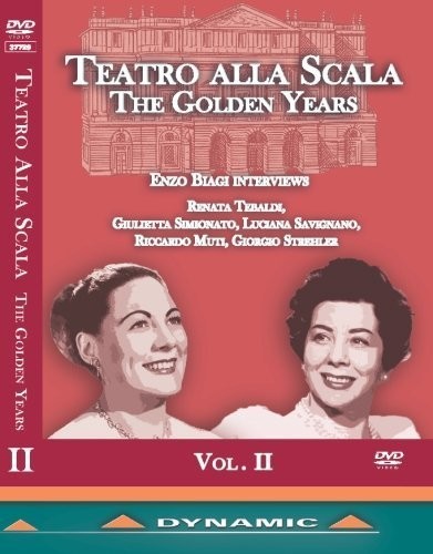 Teatro Alla Scala - The Golden Years 2 -- Tebaldi / Simionato / Savignano / Muti / Strehler, DVD