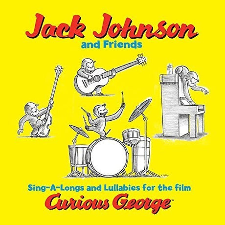 Sing-A-Longs & Lullabies For Film Curious George, Jack & Friends Johnson, LP