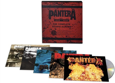 Complete Studio Albums 1990-2000, Pantera, CD