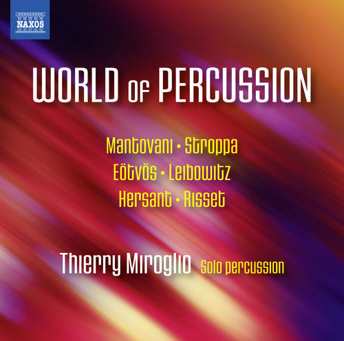 World Of Percussion -- Mantovani / Miroglio, CD