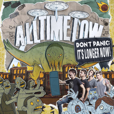 Don't Panic: It's Longer Now - Orange, All Time Low, LP