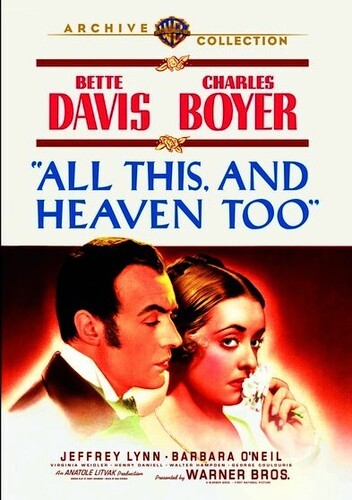 All This & Heaven Too, All This & Heaven Too, DVD