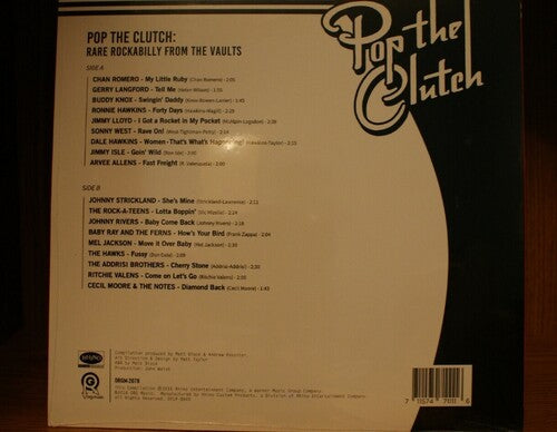 Pop The Clutch: Obscure Rockabilly From The / Var, Pop The Clutch: Obscure Rockabilly From The / Var, LP