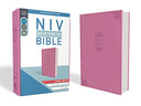 NIV, Value Thinline Bible, Large Print, Imitation Leather, Pink -- Zondervan, Bible