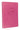 Kjv, Value Thinline Bible, Large Print, Leathersoft, Pink, Red Letter Edition, Comfort Print -- Thomas Nelson, Bible