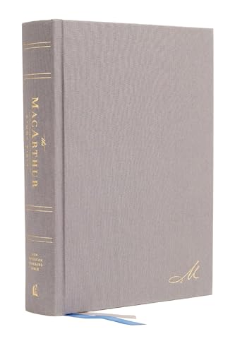 Nasb, MacArthur Study Bible, 2nd Edition, Hardcover, Gray, Comfort Print: Unleashing God's Truth One Verse at a Time by MacArthur, John F.
