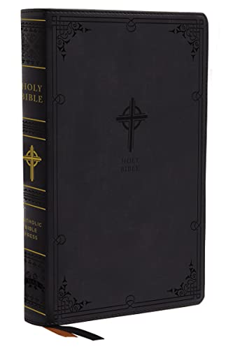 Nabre, New American Bible, Revised Edition, Catholic Bible, Large Print Edition, Leathersoft, Black, Comfort Print: Holy Bible -- Catholic Bible Press, Bible