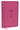 NKJV, Deluxe Gift Bible, Imitation Leather, Pink, Red Letter Edition -- Thomas Nelson, Bible