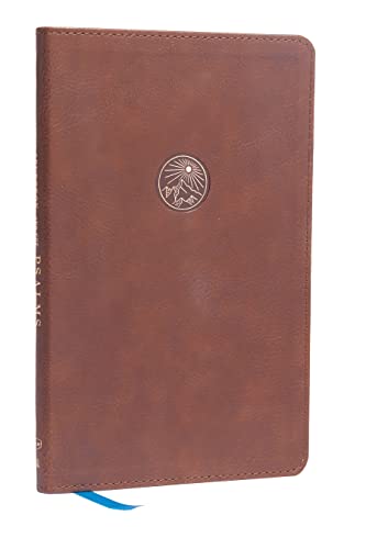 Spurgeon and the Psalms: The Book of Psalms with Devotions from Charles Spurgeon (Nkjv, Brown Leathersoft, Comfort Print) -- Charles H. Spurgeon, Bible