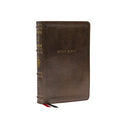 Nkjv, Personal Size Reference Bible, Sovereign Collection, Leathersoft, Brown, Red Letter, Comfort Print: Holy Bible, New King James Version -- Thomas Nelson, Bible