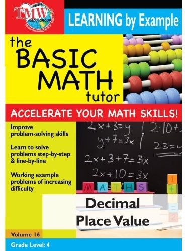Basic Math Tutor Decimal Place Value -- DVD