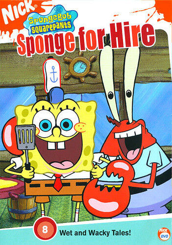 Sponge For Hire, Spongebob Squarepants, DVD