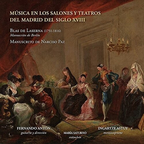 Musica En Los Salones & Teatros Del Madrid -- Laserna / Astuy / Saturno, CD