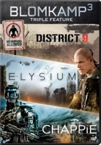 Chappie / District 9 / Elysium, Chappie / District 9 / Elysium, DVD