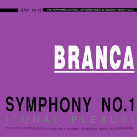 Symphony No. 1 (Tonal Plexus), Glenn Branca, LP