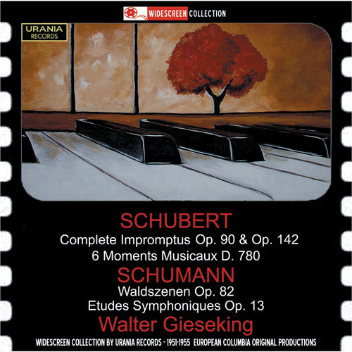 Gieseking Plays Schubert & Schumann -- Schubert,F. / Gieseking,Walter, CD