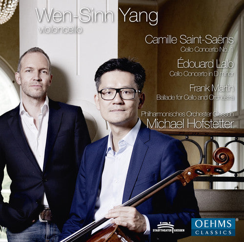 Saint-Saens Lalo & Marin: Cello Concertos -- Saens,Camille Saint / Giessen Philharmonic Orch., CD