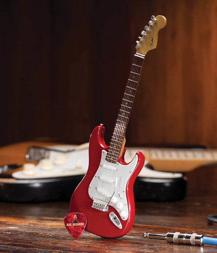 Axe Hvn Fs006 Fender Strat Classic Red Finish Mini