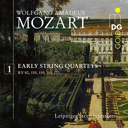 Mozart: Early String Quartets 1 -- Leipzig String, CD