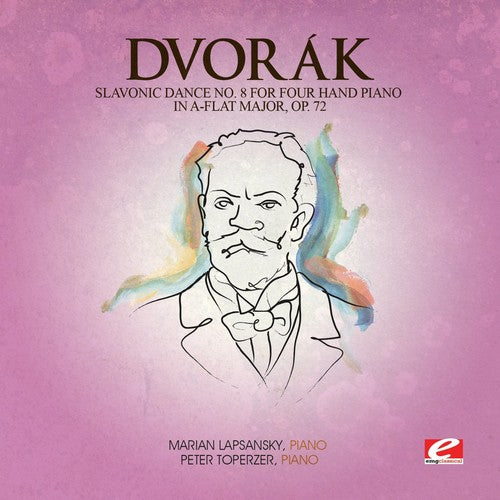 Slavonic Dance 8 Four Hand Piano A-Flat Maj 72 -- Dvorak, CD