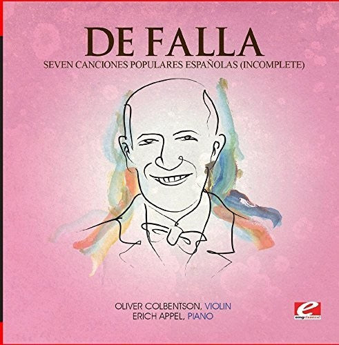 Seven Canciones Populares Espanolas (Incomplete) -- De Falla, CD