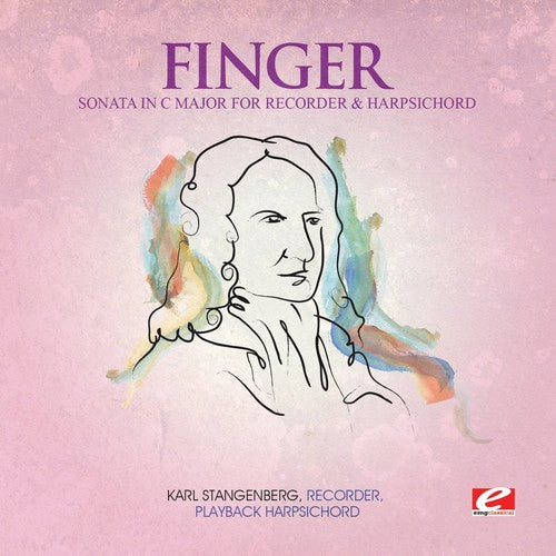 Sonata C Maj Recorder & Harpsichord -- Finger, CD