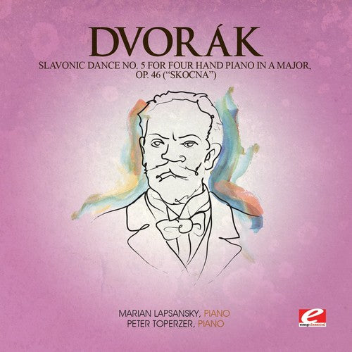 Slavonic Dance 5 Four Hand Piano A Maj 46 -- Dvorak, CD