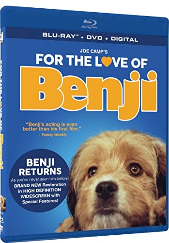 For The Love Of Benji - BD + DVD + Digital -- Blu-ray