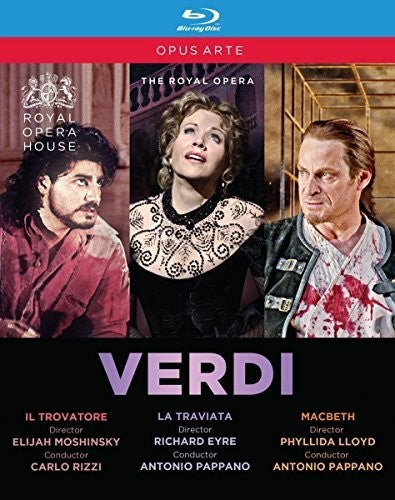 Verdi: Il Trovatore / La Traviata / MacBeth -- Verdi / Cura / Hvorostovsky / Naef, Blu-ray