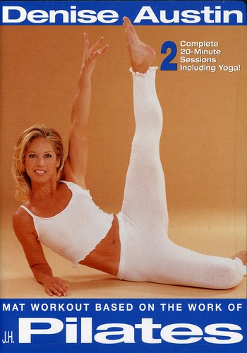Mat Workout Bases On Work Pilates, Denise Austin, DVD