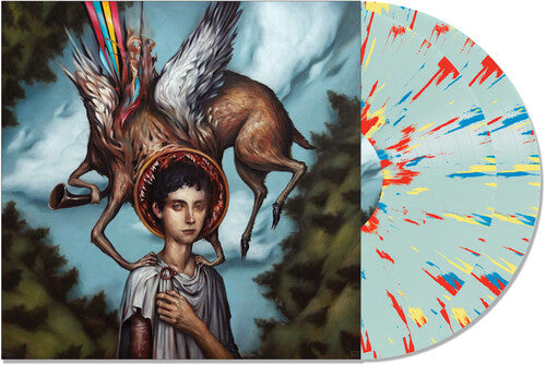 Blue Sky Noise - Clear Blue W/ Blue Yellow & Red