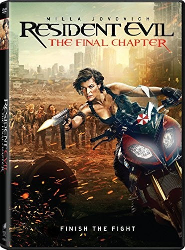 Resident Evil: Final Chapter, Resident Evil: Final Chapter, DVD