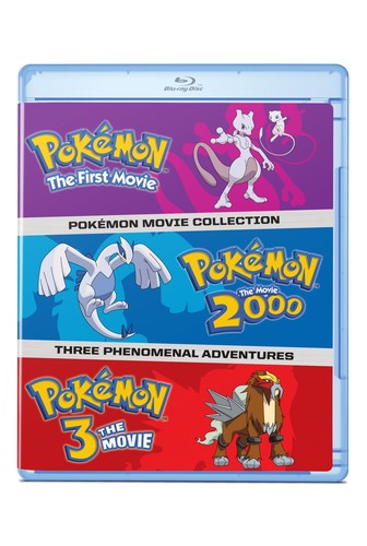 Pokemon: Movies 1-3 Collection, Pokemon: Movies 1-3 Collection, Blu-Ray