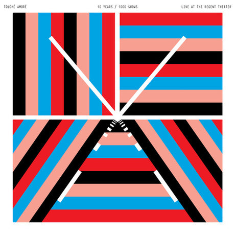 10 Years / 1000 Shows - Live At The Regent Theater, Touche Amore, LP