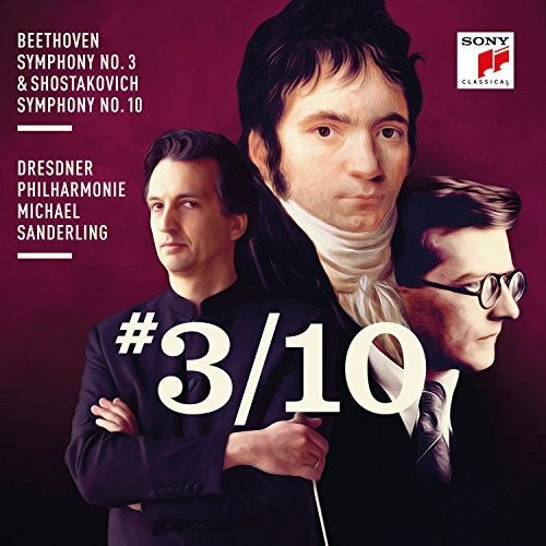 Beethoven: Symphony 3 & Shostakovich: Symphony 10 -- Beethoven / Shostakovich / Sanderling, CD