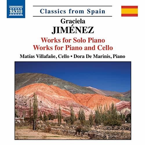 Works For Solo Piano & Cello -- Jimenez / Marinis, CD