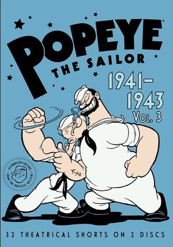 Popeye The Sailor: 1941-1943 - Vol 3, Popeye The Sailor: 1941-1943 - Vol 3, DVD