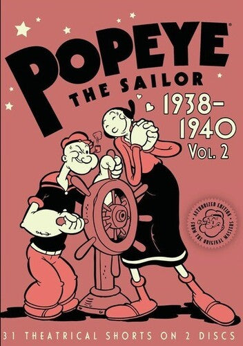 Popeye The Sailor: 1938-1940 - Vol 2, Popeye The Sailor: 1938-1940 - Vol 2, DVD