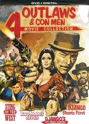 Outlaws & Con Men: 4 Film Collection Dvd, Outlaws & Con Men: 4 Film Collection Dvd, DVD