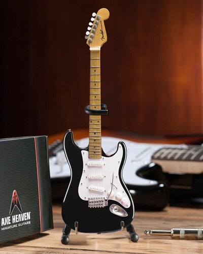 Axe Hvn Fs002 Fender Strat Classic Black Finish Mi, Axe Hvn Fs002 Fender Strat Classic Black Finish Mi, Collectibles