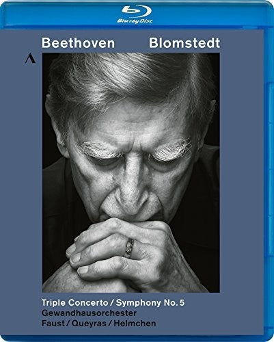 Beethoven: Triple Concerto & Symphony 5 -- Beethoven / Faust / Blomstedt, Blu-ray