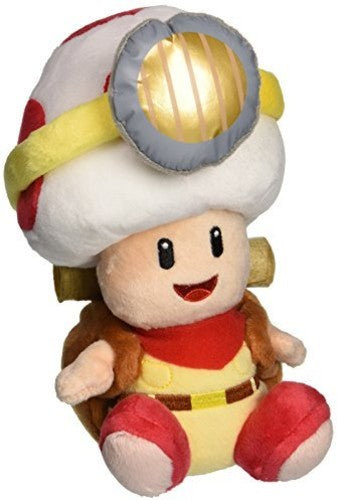 Little Buddy Captain Toad Sitting 7 Plush