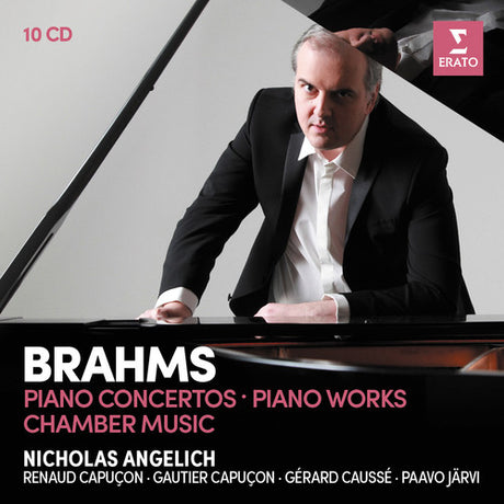 Brahms Piano Concertos Piano Works - Violin, Nicholas Angelich, CD