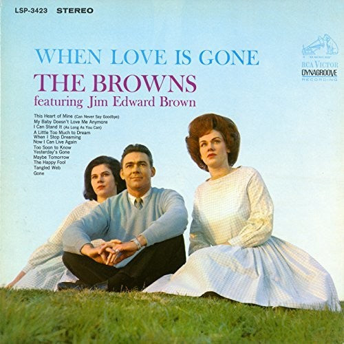 When Love Is Gone -- Jim Edward Browns / Brown, CD