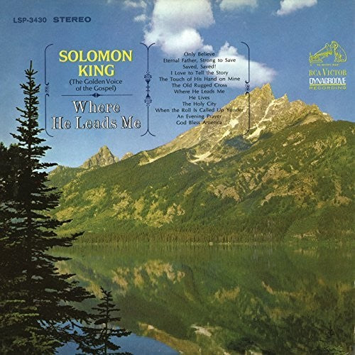 Where He Leads Me -- Solomon King, CD