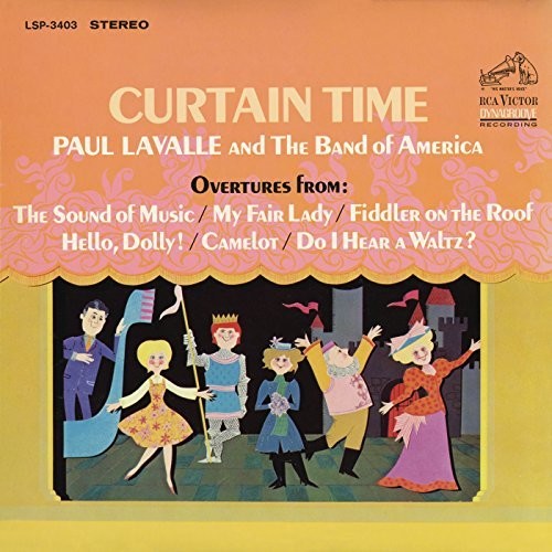 Curtain Time -- Paul Lavalle, CD