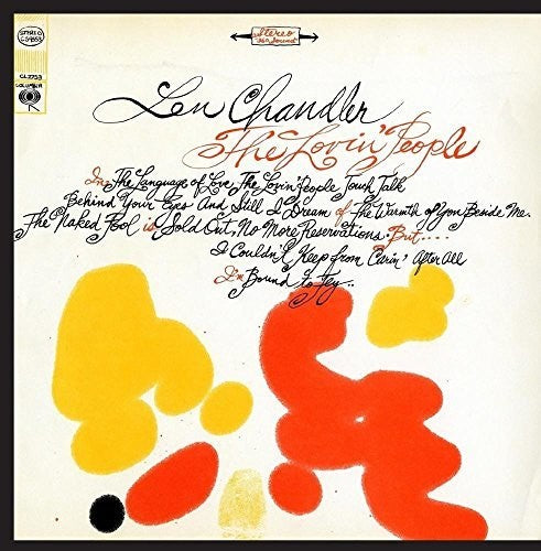 Lovin People -- Len Chandler, CD